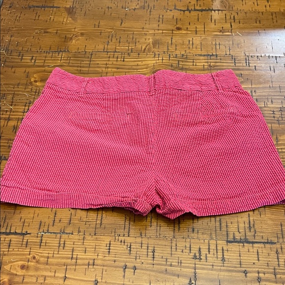 LOFT Red Striped Women's Bermudas - Picture 3 of 3